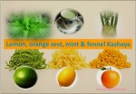 Lemon, Orange Zest, Mint & Fennel Kashaya