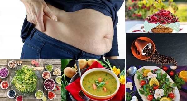 Food recommendation to reduce belly fat, inflammation & weight