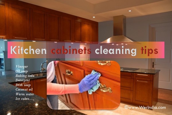 Tips To Clean Kitchen Cabinets, Cleaning Kitchen Cabinets With Baking Soda And Coconut Oil