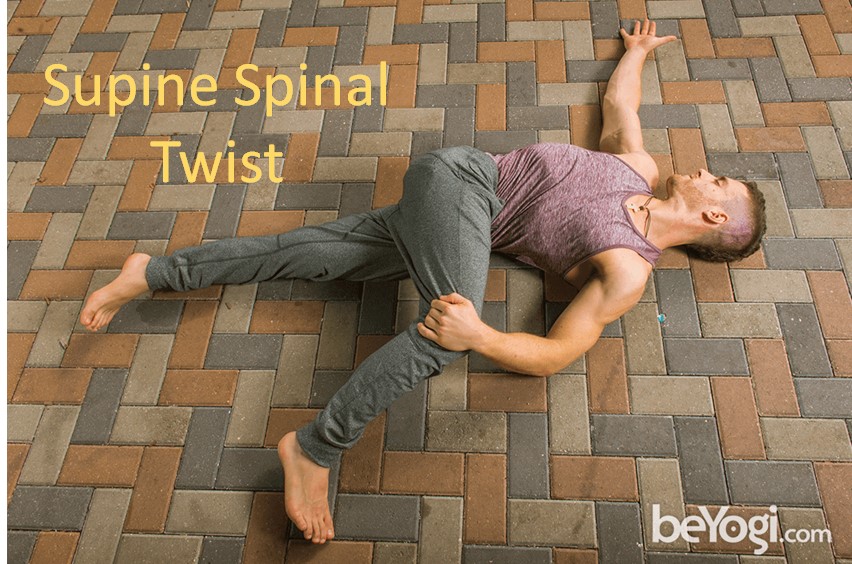 Supine Spinal Twist