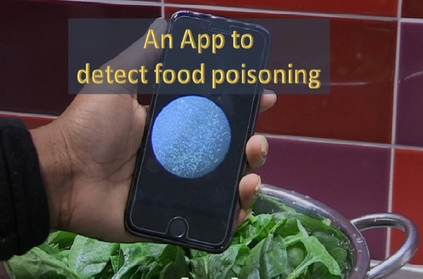 Smartphone App to detect food poisoning