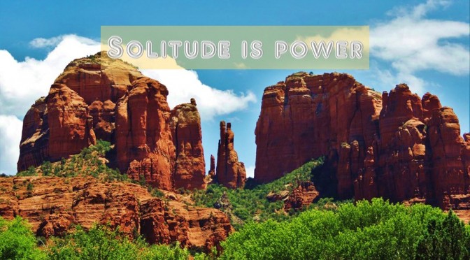 Solitude and self analysis