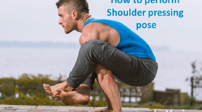 Shoulder pressing pose
