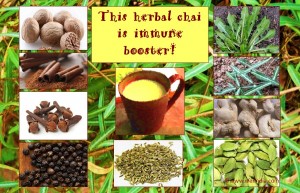 Reduce fatigue with this herbal chai
