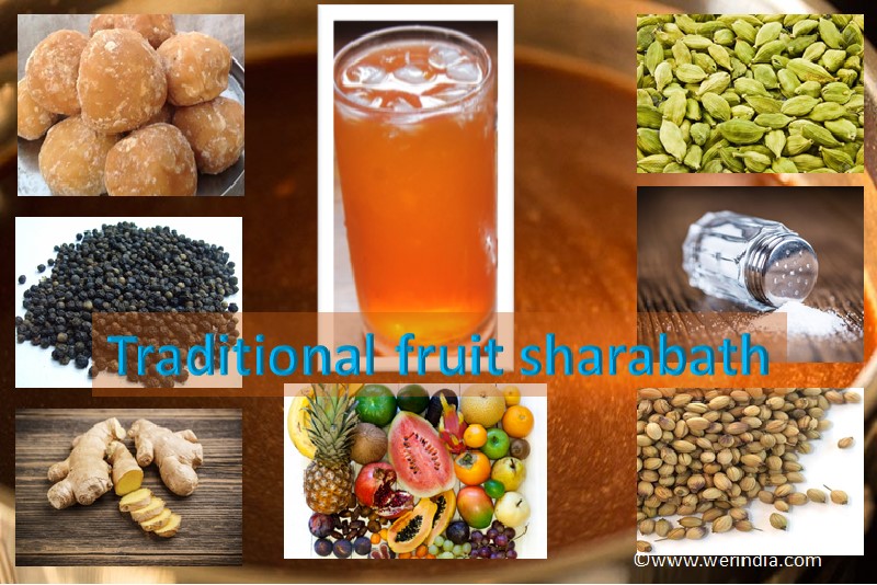 Traditional Fruit Sharabath