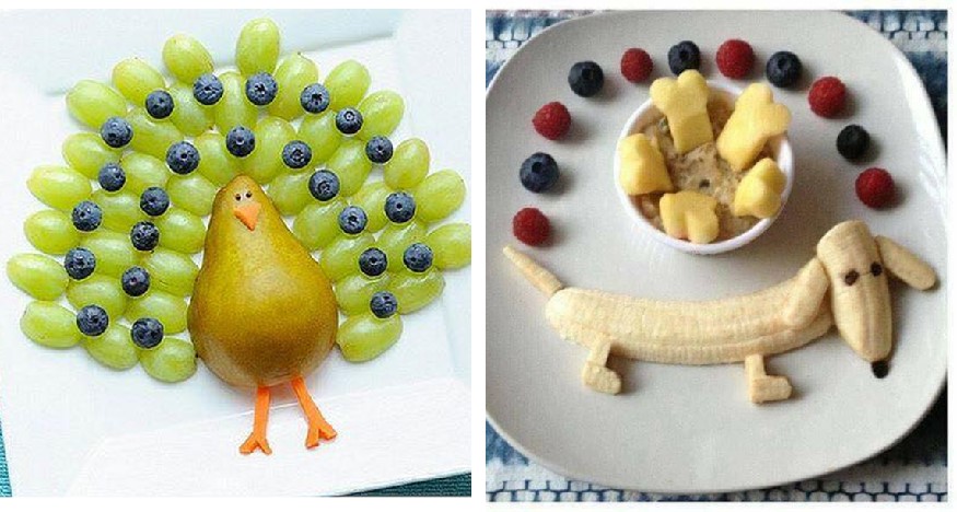 Fruits creativity for kids
