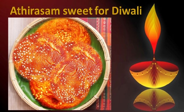Athirasam sweet for Diwali