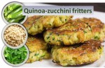 Quinoa Zucchini Fritters