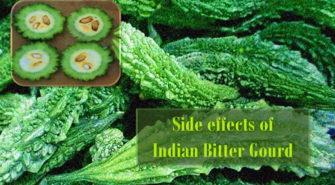 Side effects of bitter gourd