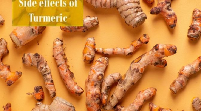 Side effect of turmeric