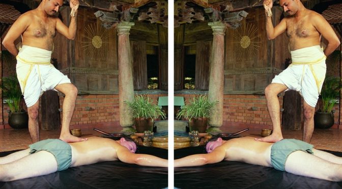 Chavutti Thirumal Traditional Foot massage