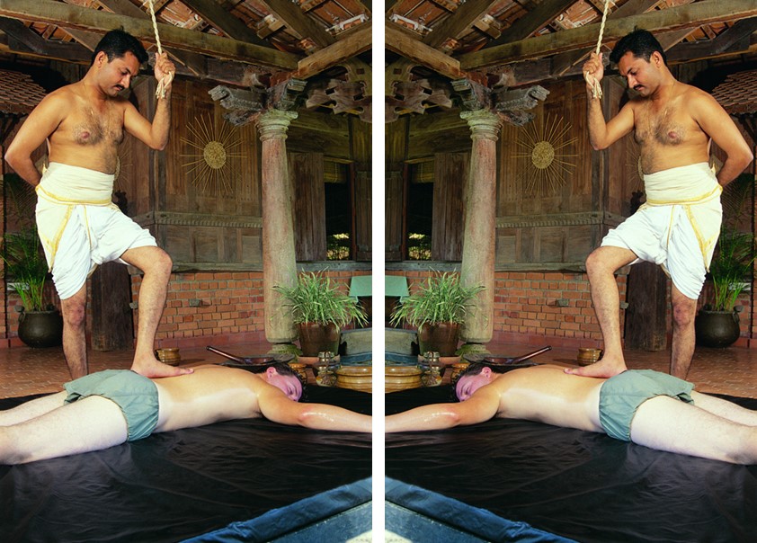 Chavutti Thirumal Traditional Foot massage