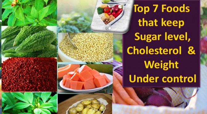 Top 7 foods blood sugar cholesterol