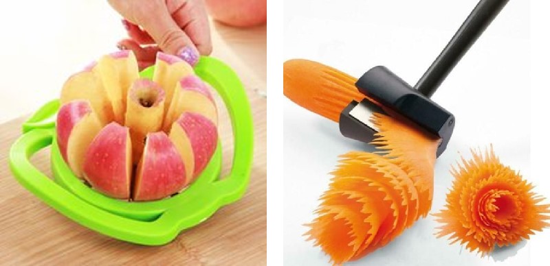 DIY Veggie and fruit cutters