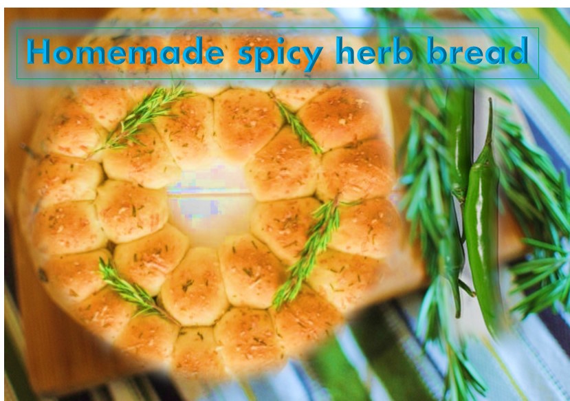 Spicy herb bread