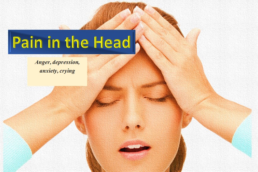 Head pain and emotions