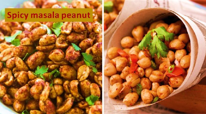 Spicy masala peanut