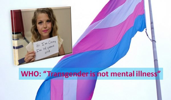 Transgender not mental illness