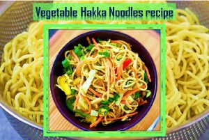 vegetable Hakka noodles