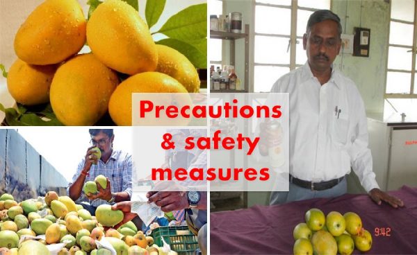 Precautions for artificially ripened fruits consumption