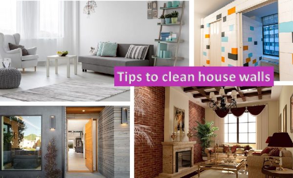 House wall cleaning tips