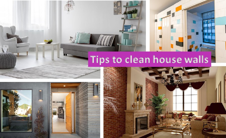 House wall cleaning tips