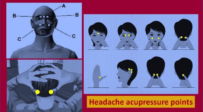 Acupressure for headache