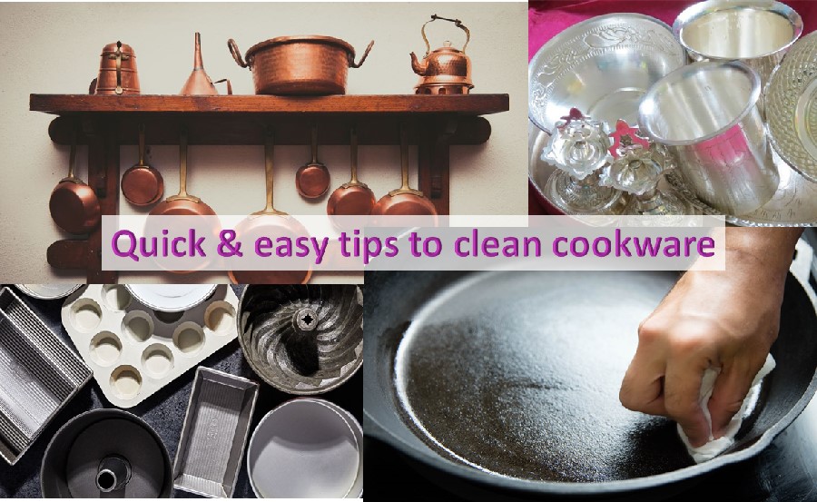 Easy tips to clean cookware
