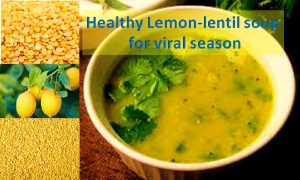 Lemon lentil soup recipe