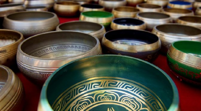 Tibetan singing bowls