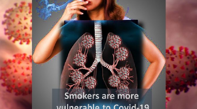 Smokers vulnerable to Covid-19