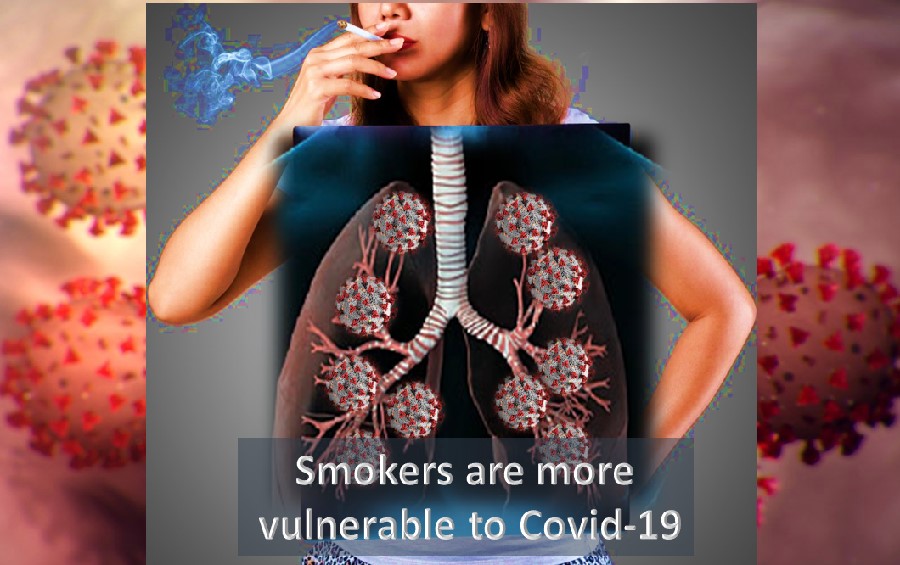 Smokers vulnerable to Covid-19