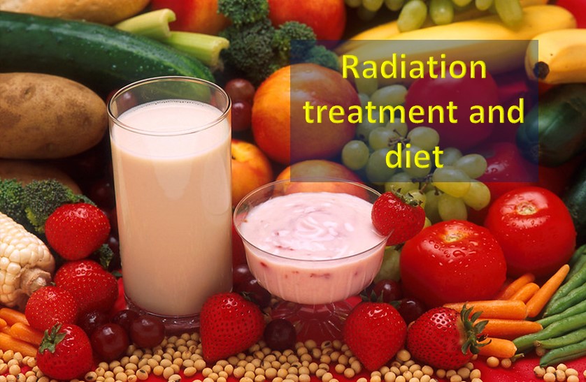 Radiation treatment and diet