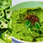 Diabetes Okra green chutney recipe
