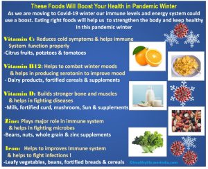 Foods for Pandemic winter Health