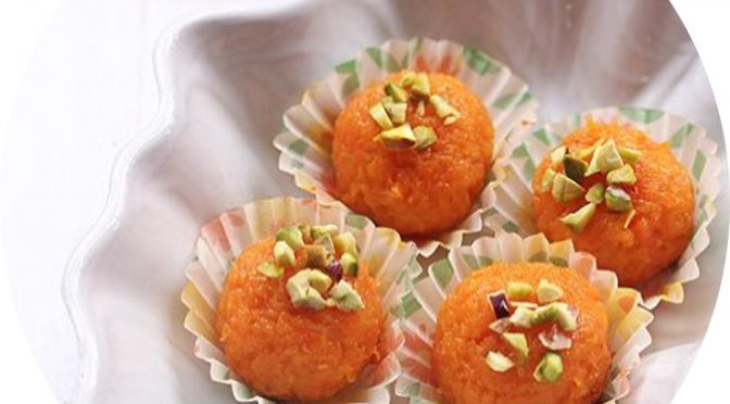 Carrot laddu