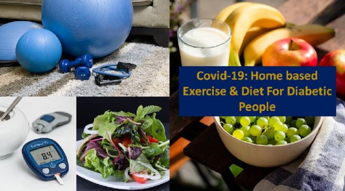 Diet & home exercises for diabetes