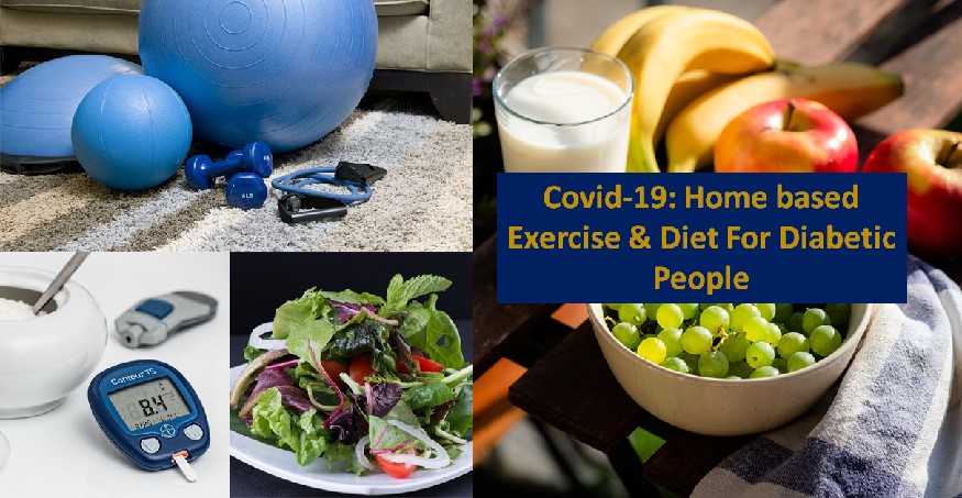 Diet & home exercises for diabetes