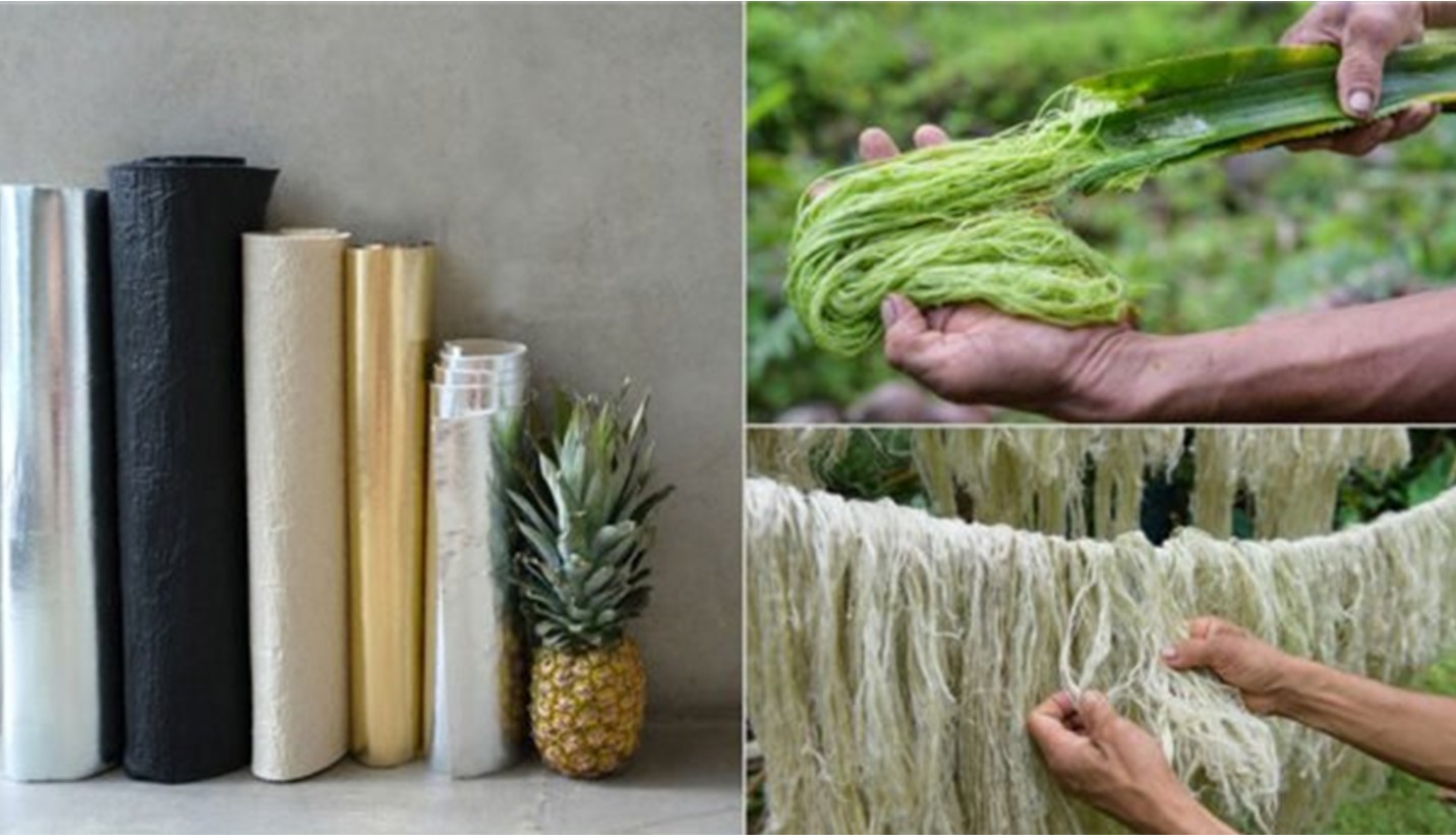 Aloe Pineapple fabric