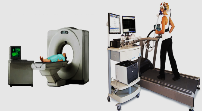 CT Scan And Exercise Cardiac Stress Test For Heart