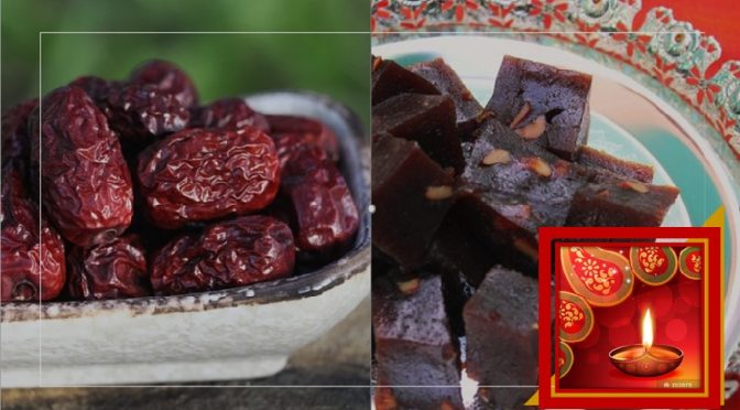 Dates Halwa recipe Deepavali