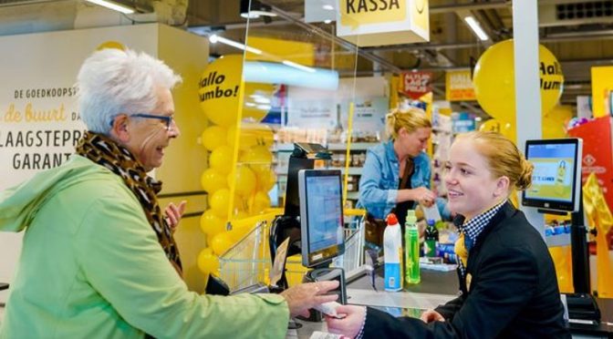 Jumbo store Chat checkout