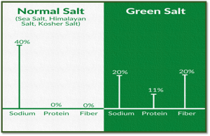 Tastes and Ingredients of Salicornia salt