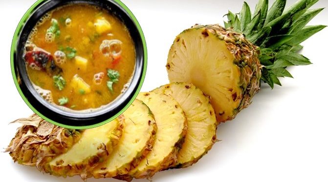 Pineapple rasam