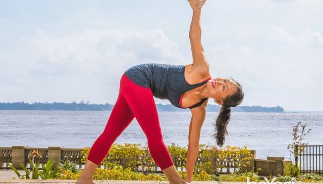 Revolved Triangle Pose