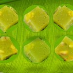 Banana leaf halwa