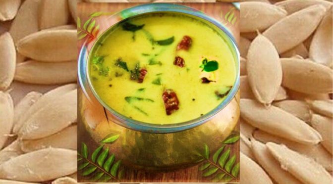 Cucumber seed rasam