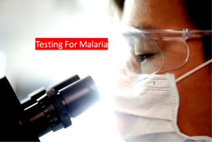 Testing For Malaria