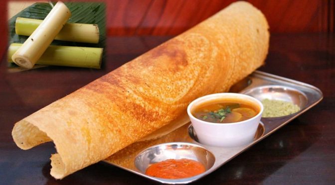 Banana stem dosa recipe