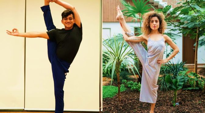 Bird of paradise pose